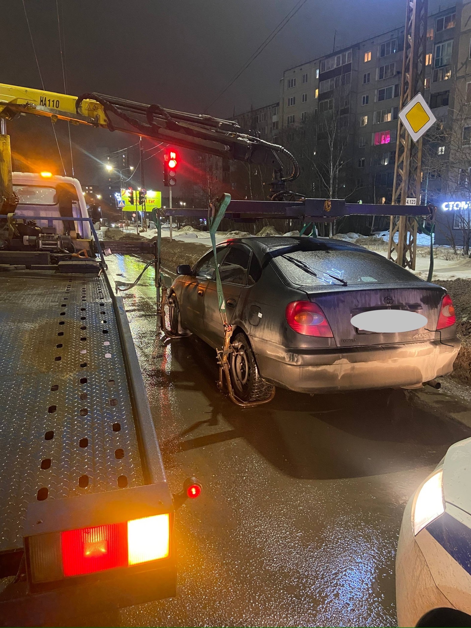 Дюжину водителей наказали в выходные дни в Петрозаводске
