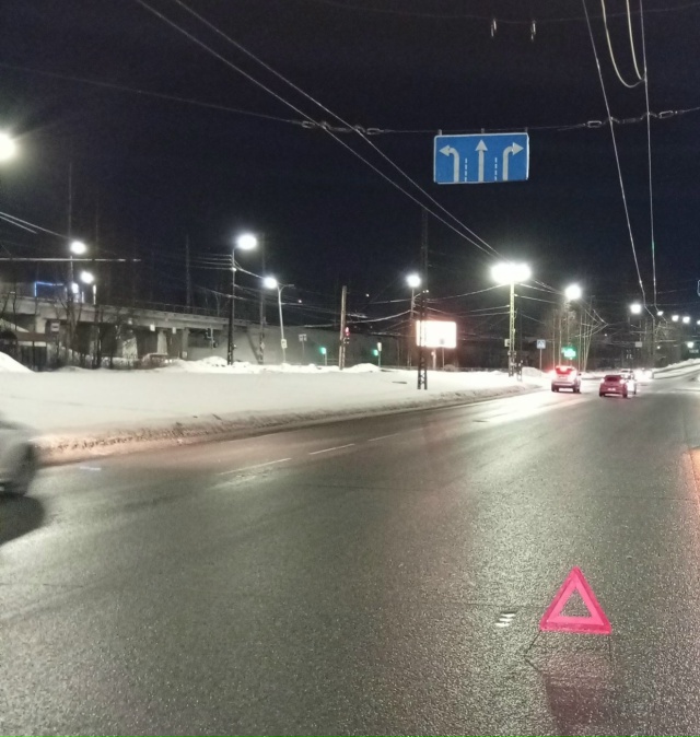 Молодой водитель травмирован в результате аварии в Петрозаводске