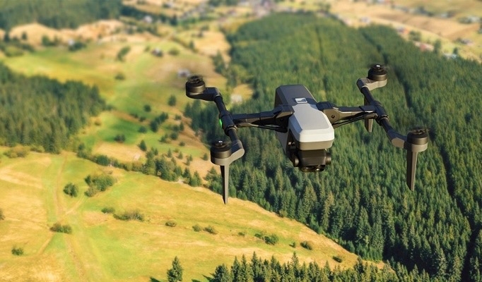 Беспилотник работает в Пиндушском лесничестве