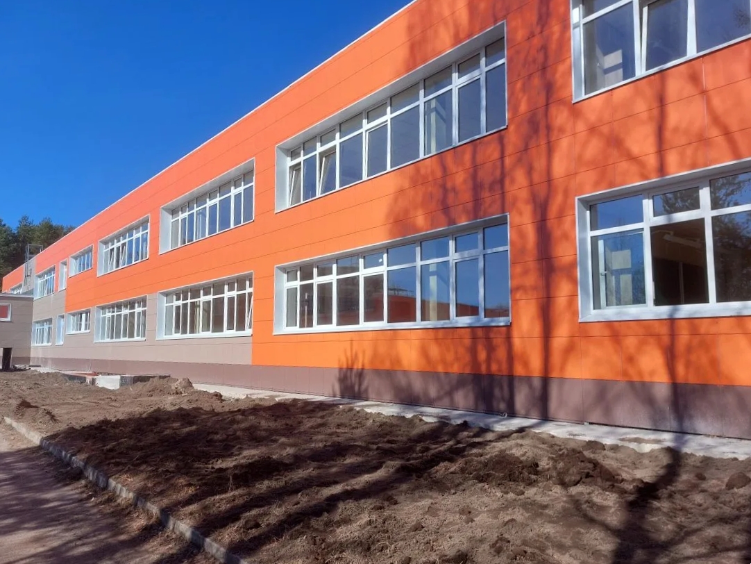 Ученики  вернутся за парты отремонтированной Кончезерской школы после каникул