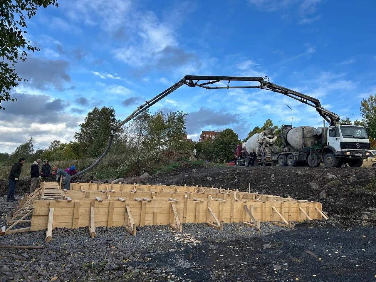 В Кондопоге начали строить «Национальную деревню»
