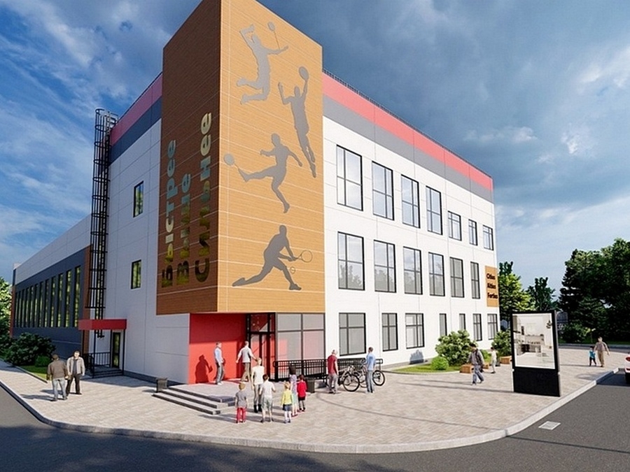 В Олонце строят ФОК с бассейном и игровыми залами