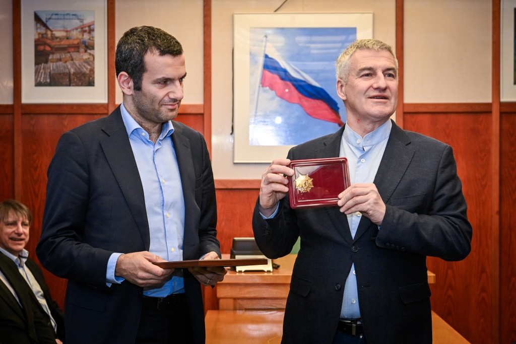 Глава Республики Карелия вручил Орден «Сампо» коллективу Кондопожского ЦБК