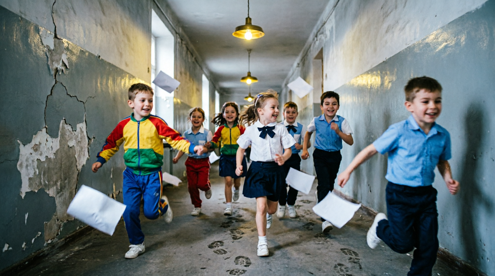 Петрозаводские школьники устраивают опасные «подвальные гонки»