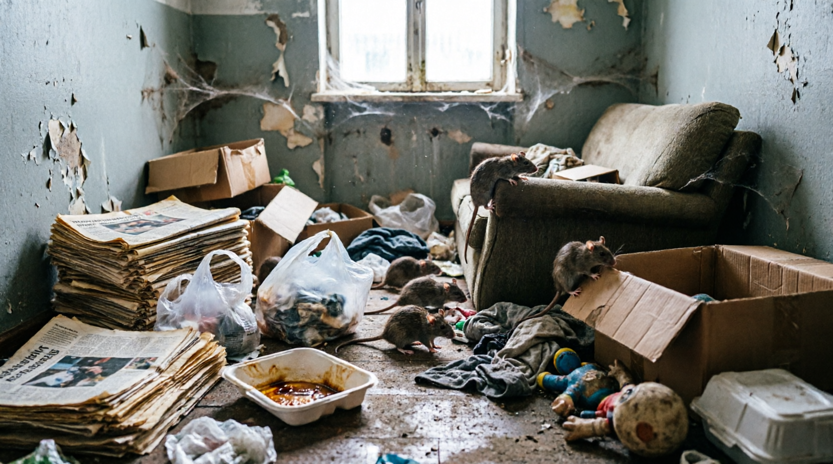 Суд обязал петрозаводчанина избавиться от мусора и мышей в квартире