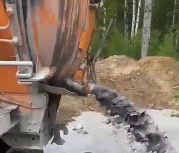 В Петрозаводске оштрафовали предпринимателя за слив отходов в неположенном месте