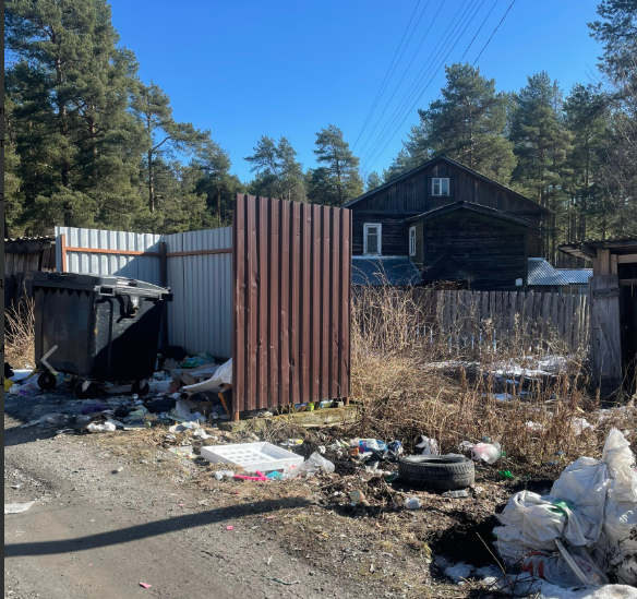 «Снег растаял, а мусор остался»: жители просят убрать свалку в Медгоре