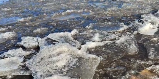 Путешественница услышала, как «поет лёд» в нацпарке «Водлозерский»