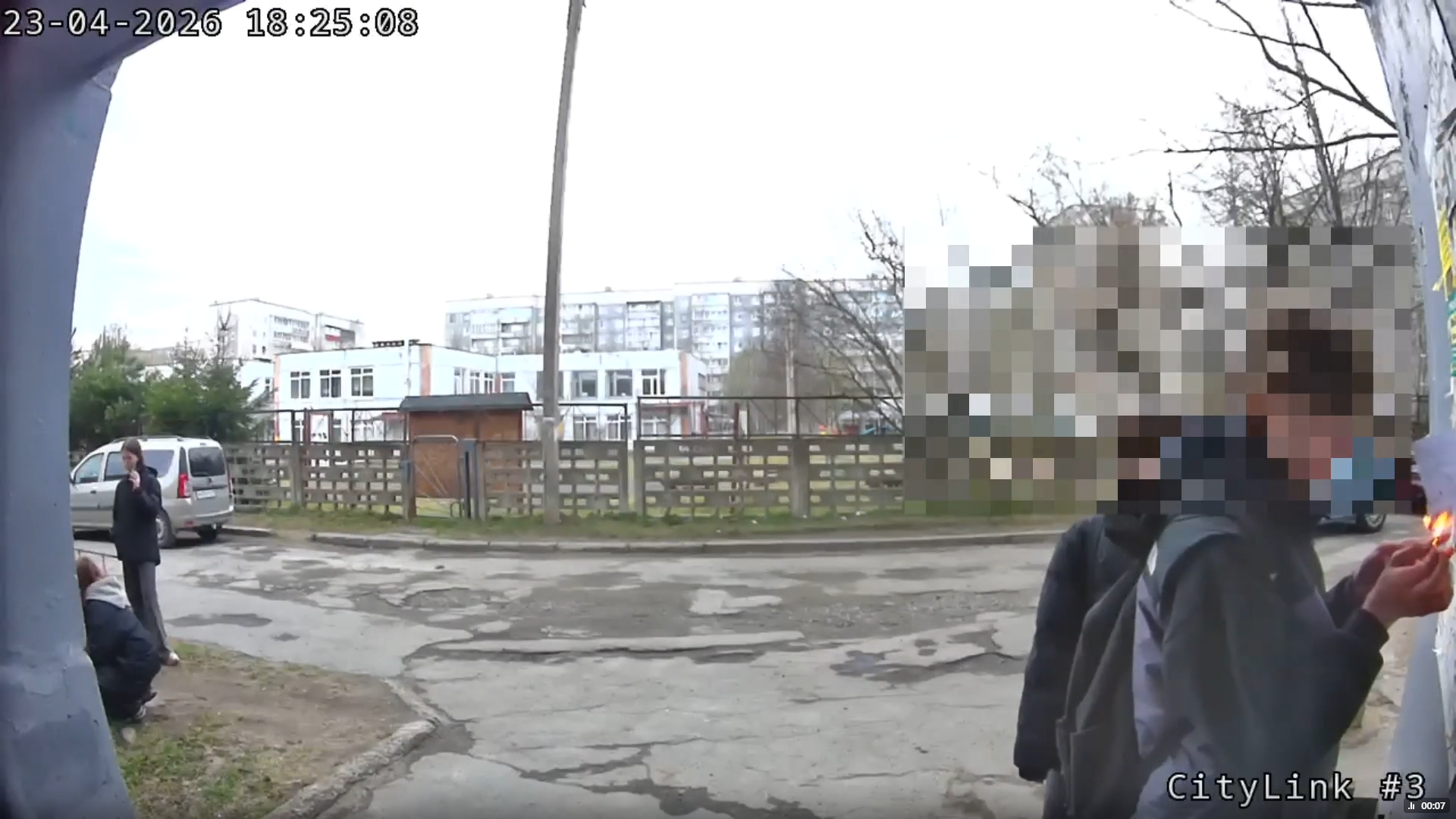 Камеры наблюдения в Петрозаводске сняли детей-пироманов