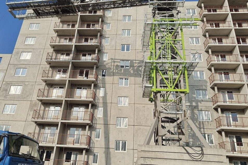 Строительстве многоквартирного дома в Петрозаводске для расселения жителей из аварийного фонда  идет по плану