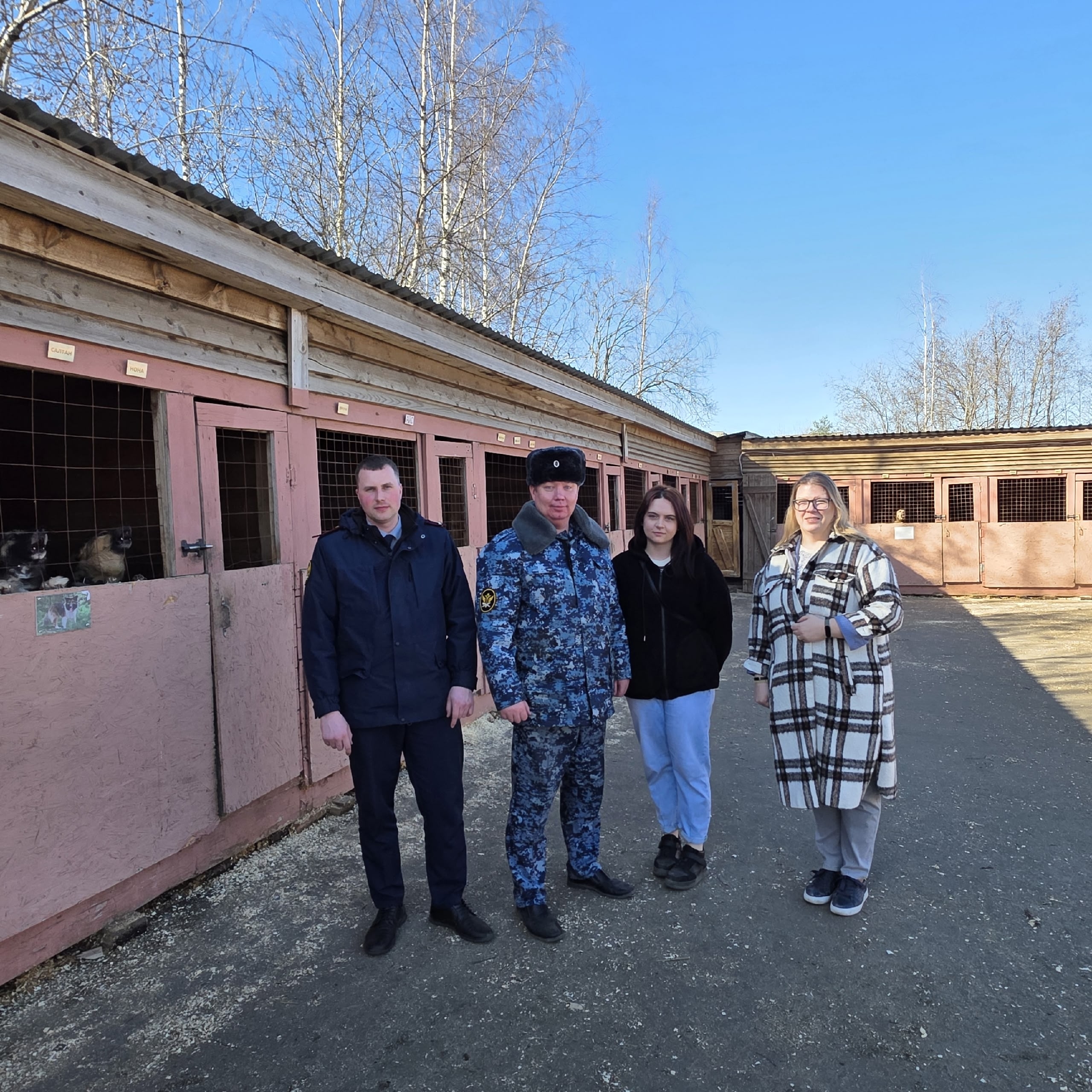 Сотрудники УФСИН собрали корм и подстилки для 60 собак из приюта «Дорога домой»