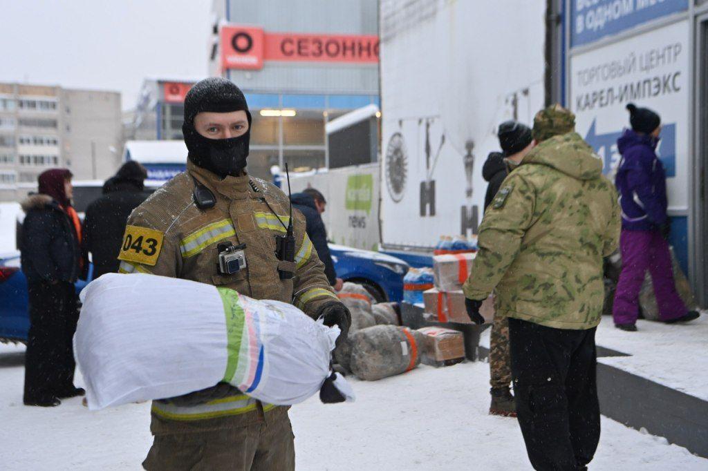 Карелия – лидер среди регионов России по количеству отправленного в зону СВО гуманитарного груза