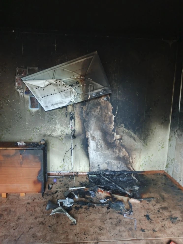 Огнеборцы быстро потушили пожар в одной из квартир Суоярви