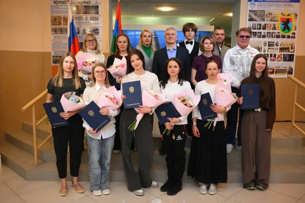 Глава Карелии наградил юных чемпионов за успехи в зимнем спорте