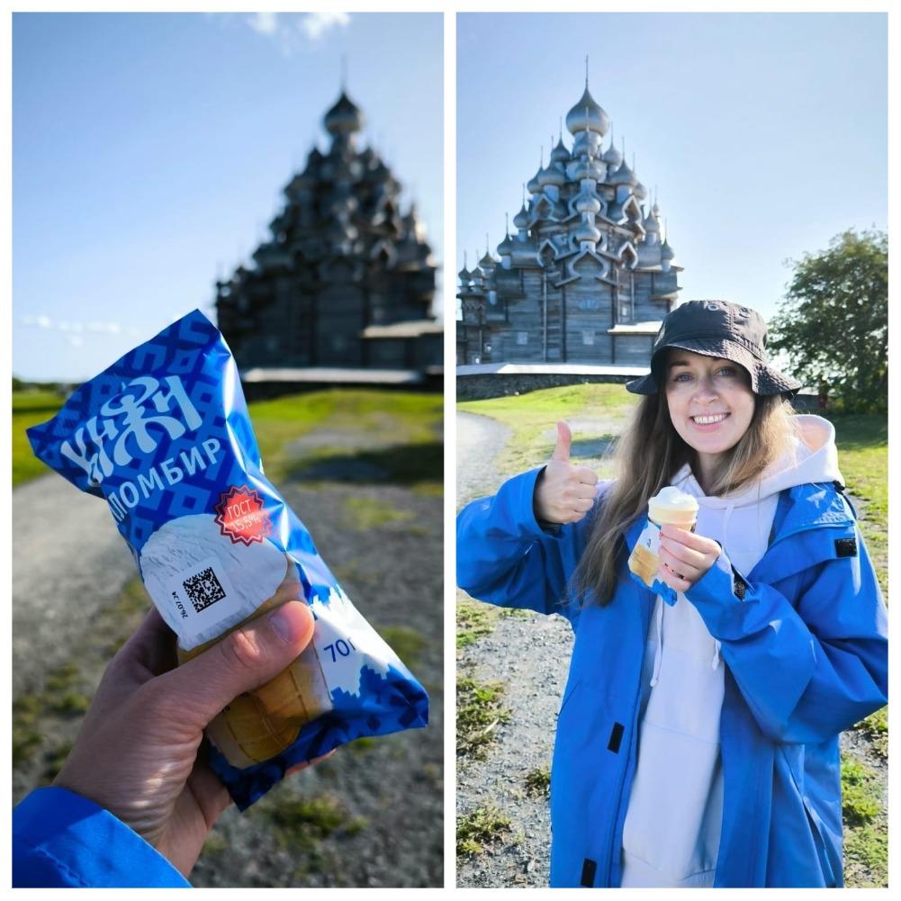 В музее «Кижи» запустили продажу фирменного пломбира