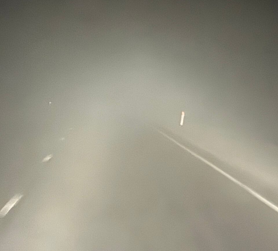 Трасса «Сортавала» утонула в тумане