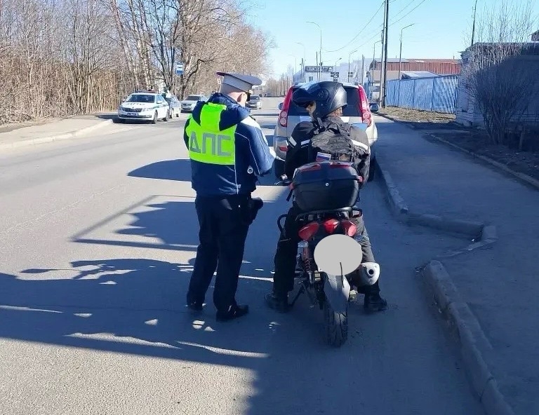 Автоинспекторы усилили контроль за мотоциклистами в Петрозаводске