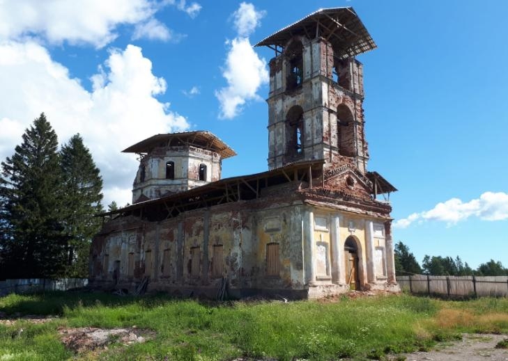 В Карелии выделят средства на сохранение руин Никольской церкви в Салми