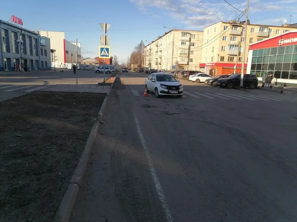 Женщину сбили на пешеходном переходе на севере Карелии