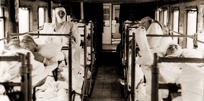 Трагедию санитарного поезда под бомбами вспомнили в Карелии