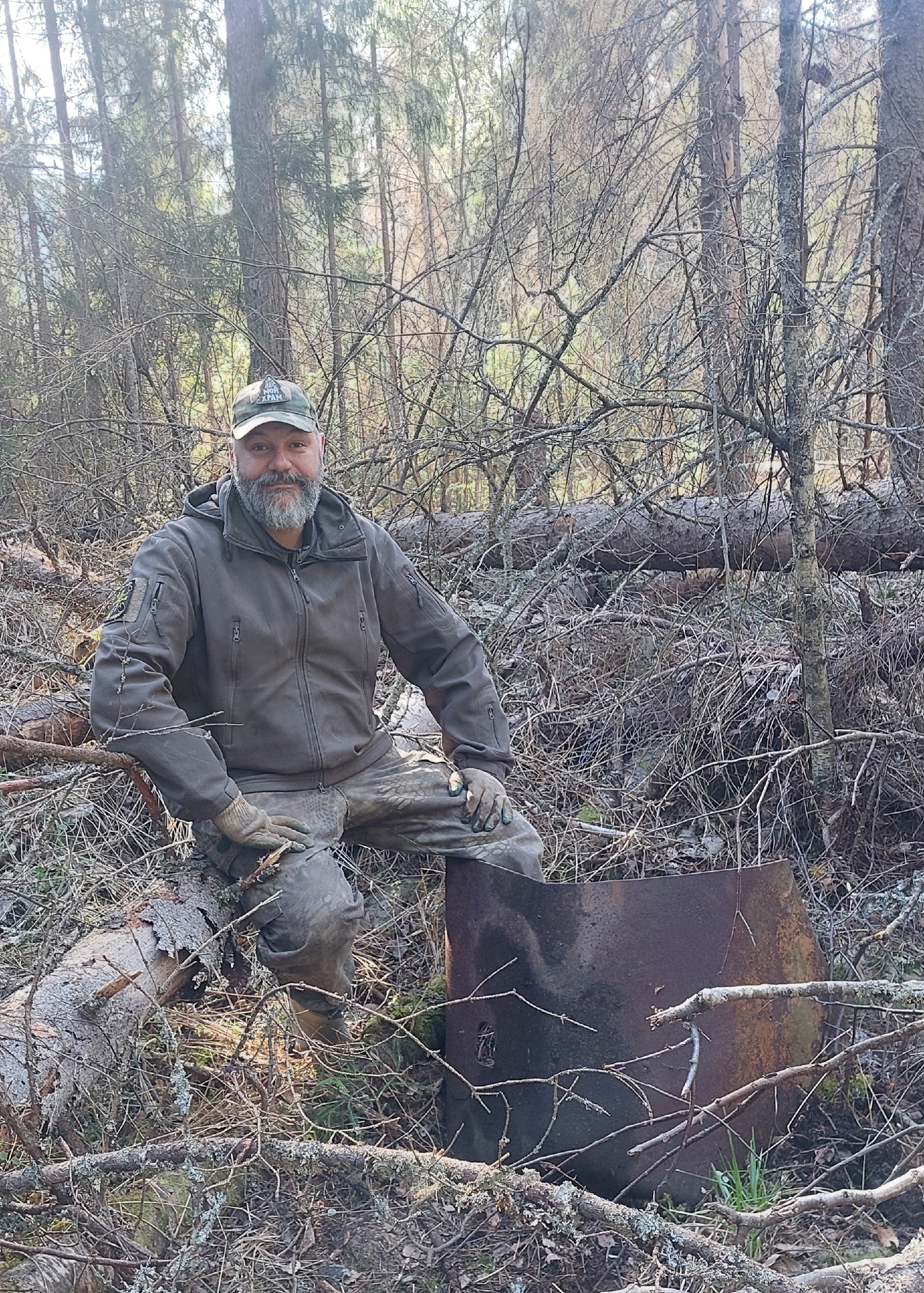 В Карелии обнаружили финский опорный пункт с советскими бронещитками