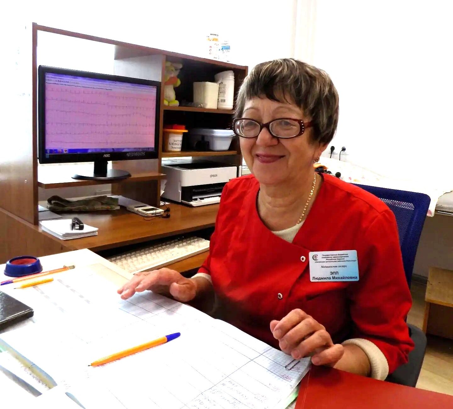 От санитарки до искусства функциональной диагностики: медработник больницы в Карелии отмечает юбилей