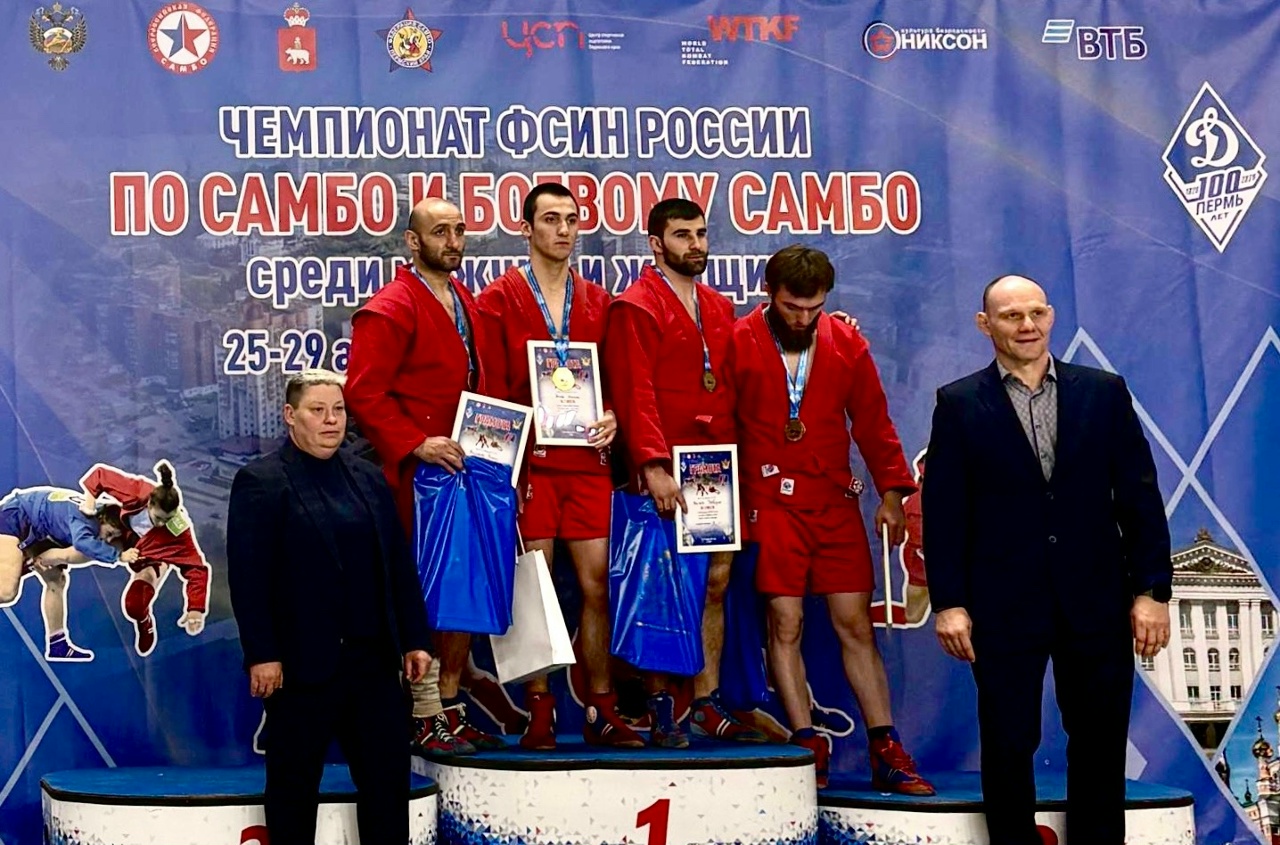 Карельский самбист Рашад Мурадов завоевал серебро на Чемпионате ФСИН России