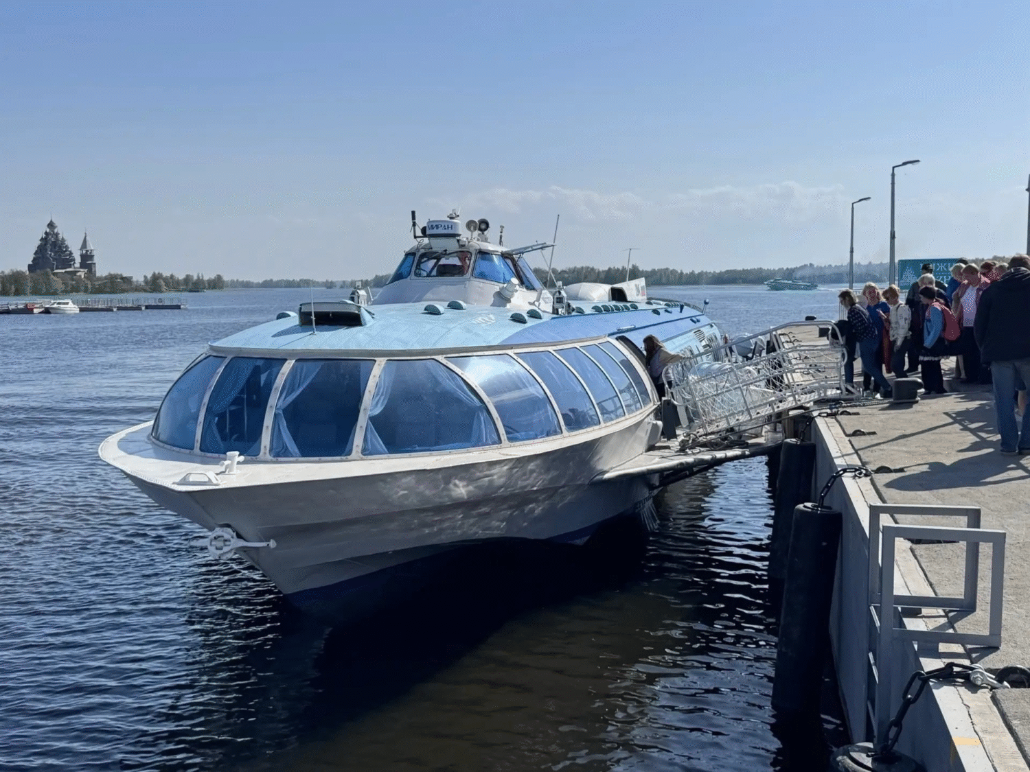 Первый в сезоне социальный рейс на остров Кижи состоится 22 мая