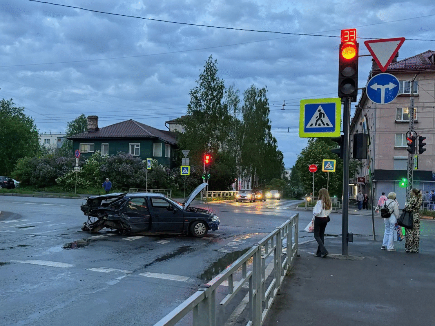 Стало известно, кто пострадал в страшной аварии в Петрозаводске
