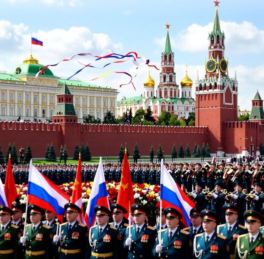 Россия объявила перемирие с Украиной в честь Дня Победы
