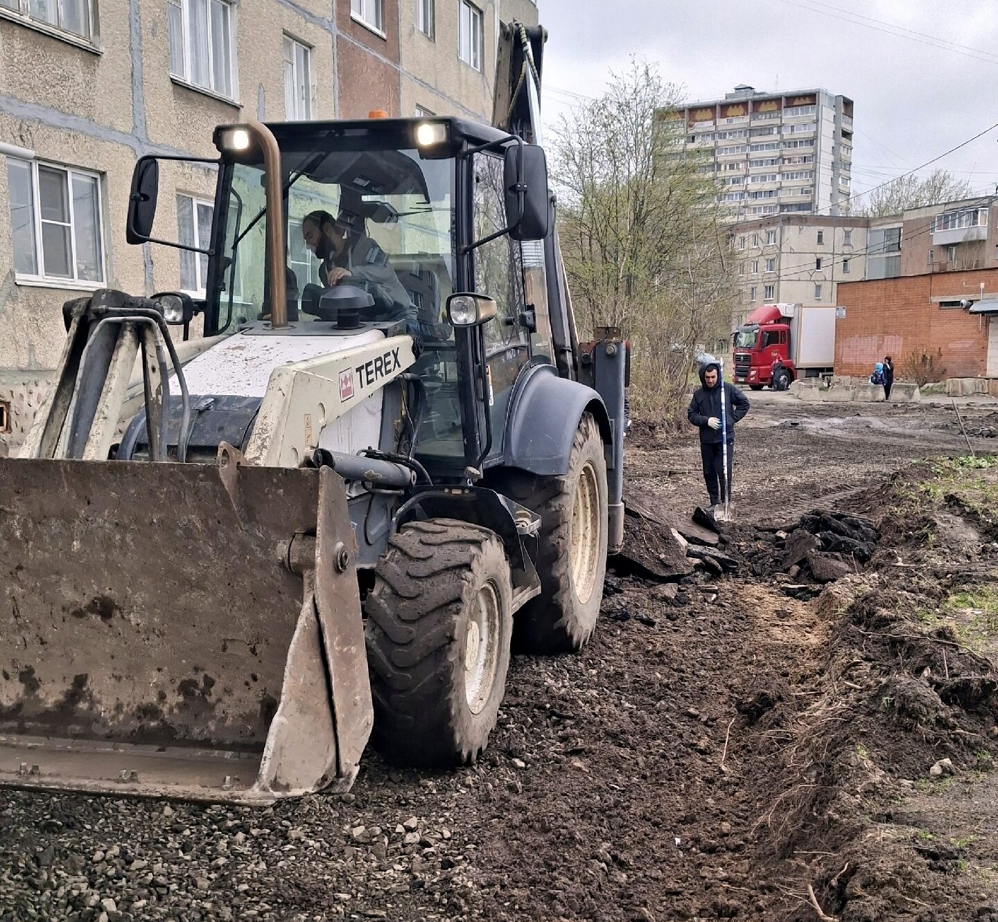 Благоустройство дворов стартовало в Петрозаводске