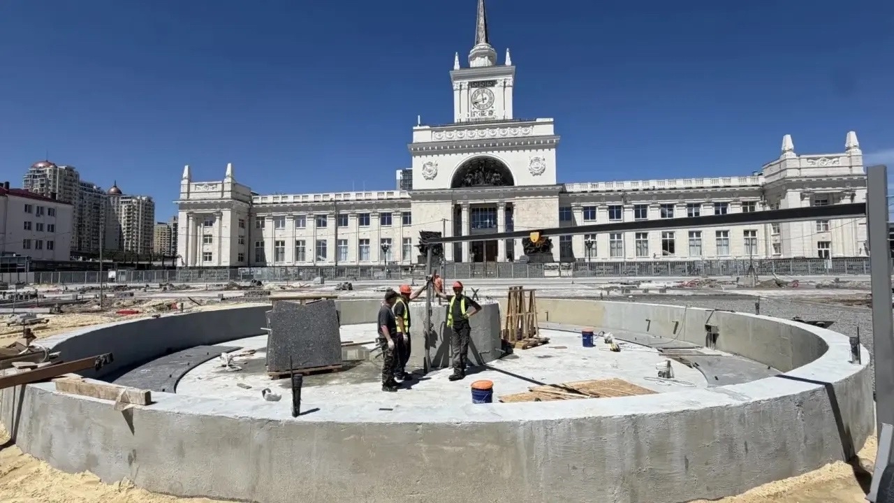 Карельская компания приступила к поставке камня для реконструкции фонтана в Волгограде