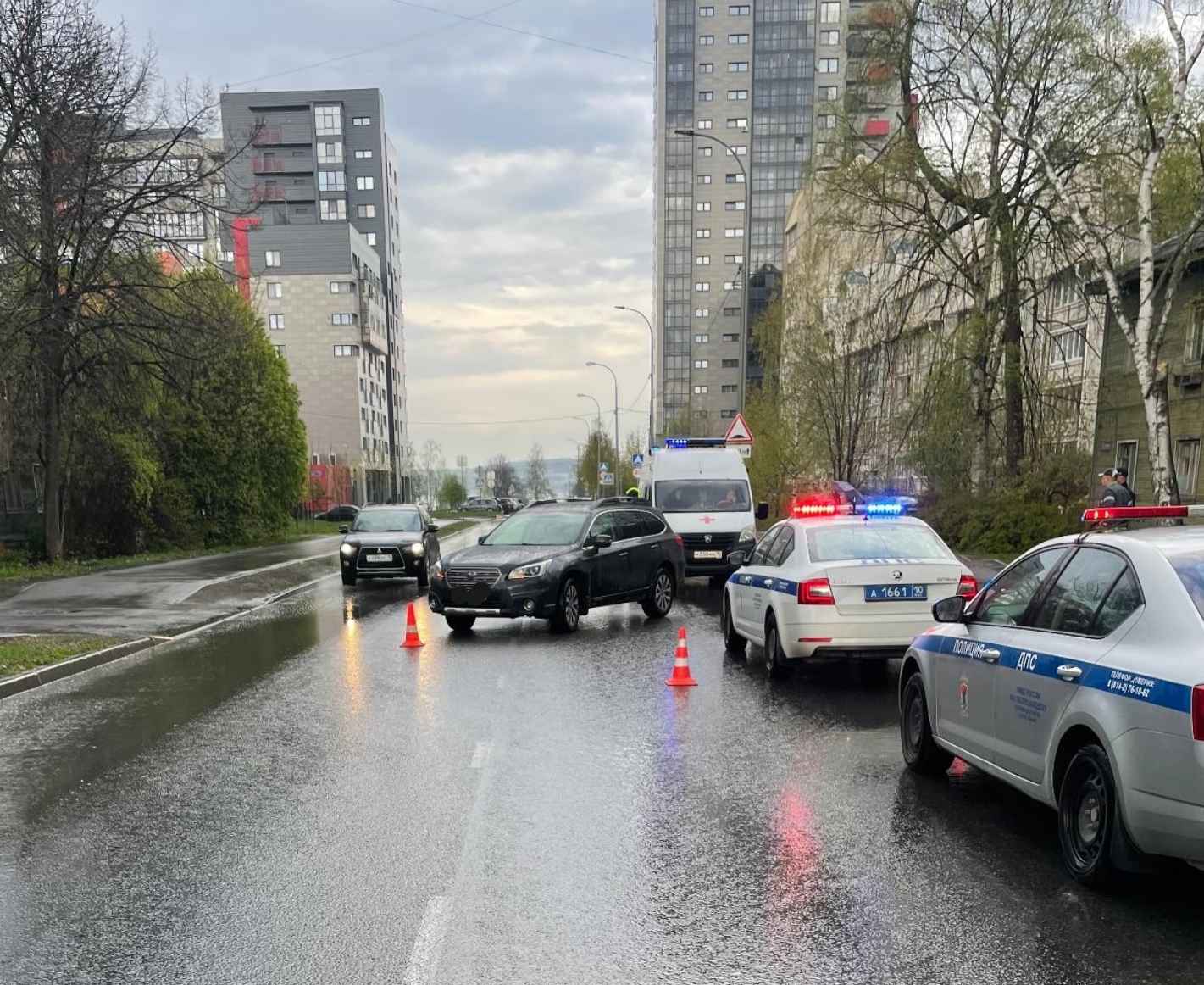 Пожилая женщина пострадала во время ДТП в Петрозаводске