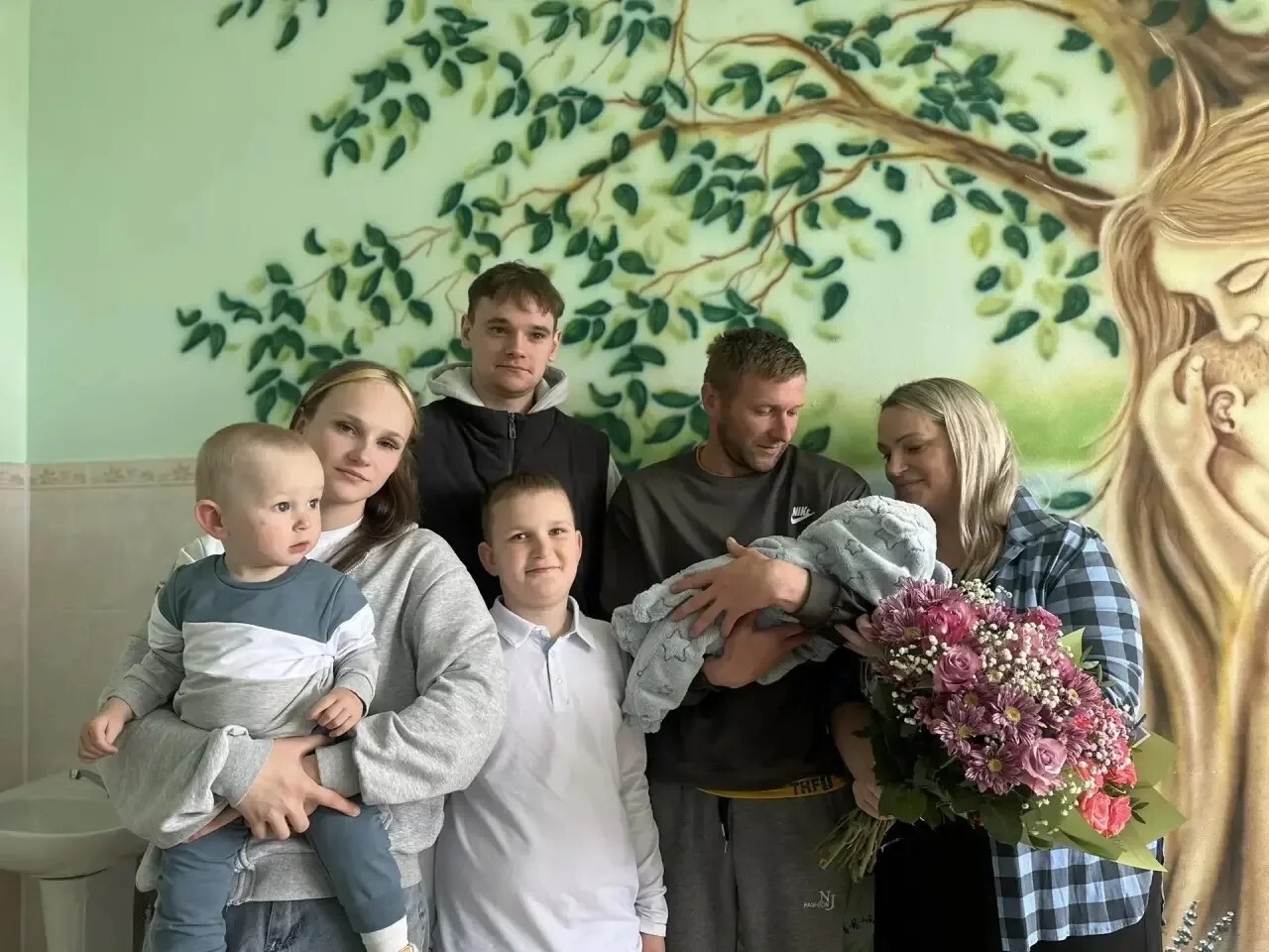 Пара из Лахденпохского района Карелии стала родителями в пятый раз