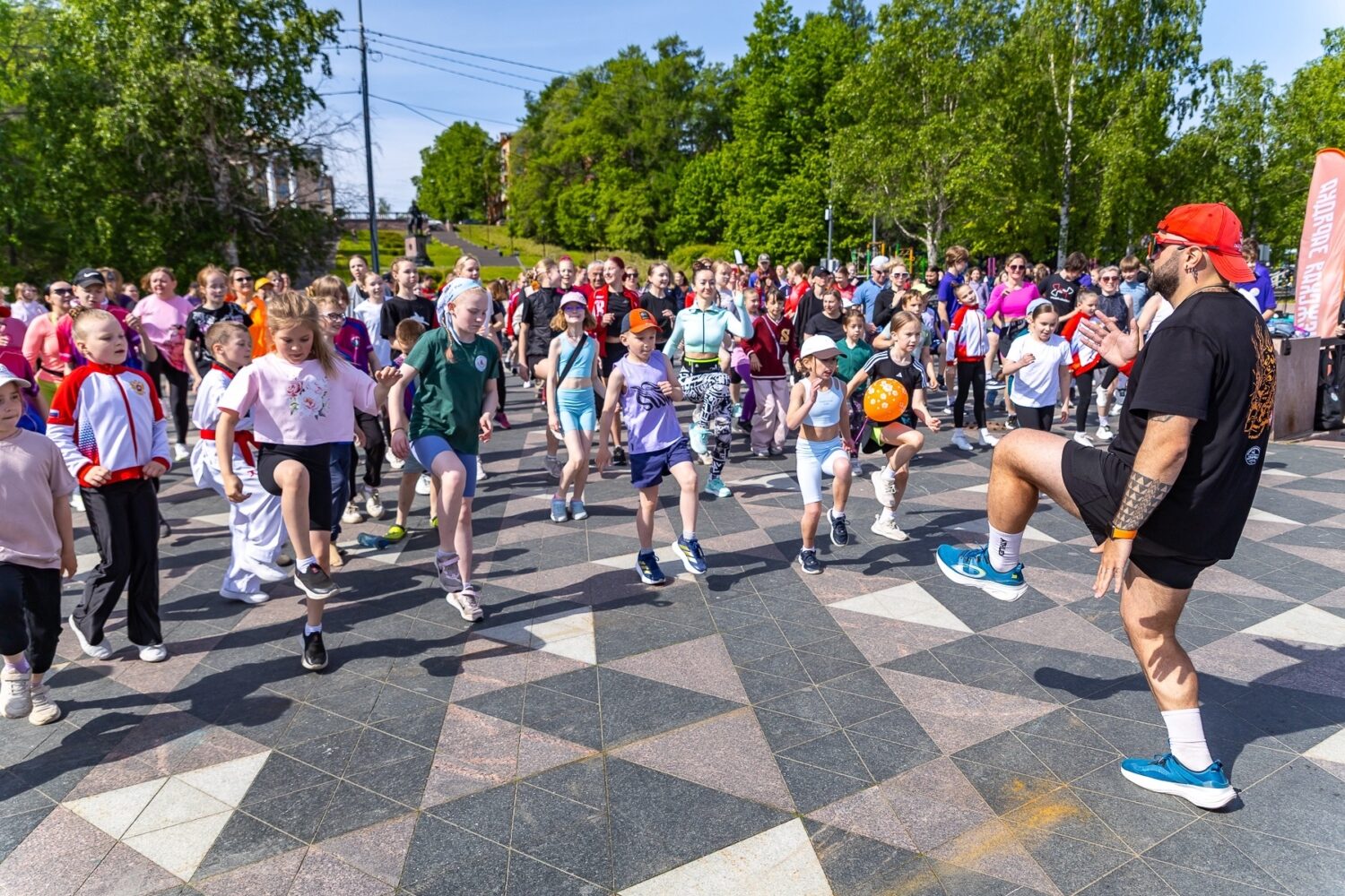 Первая в этом году Онежская зарядка прошла в Петрозаводске