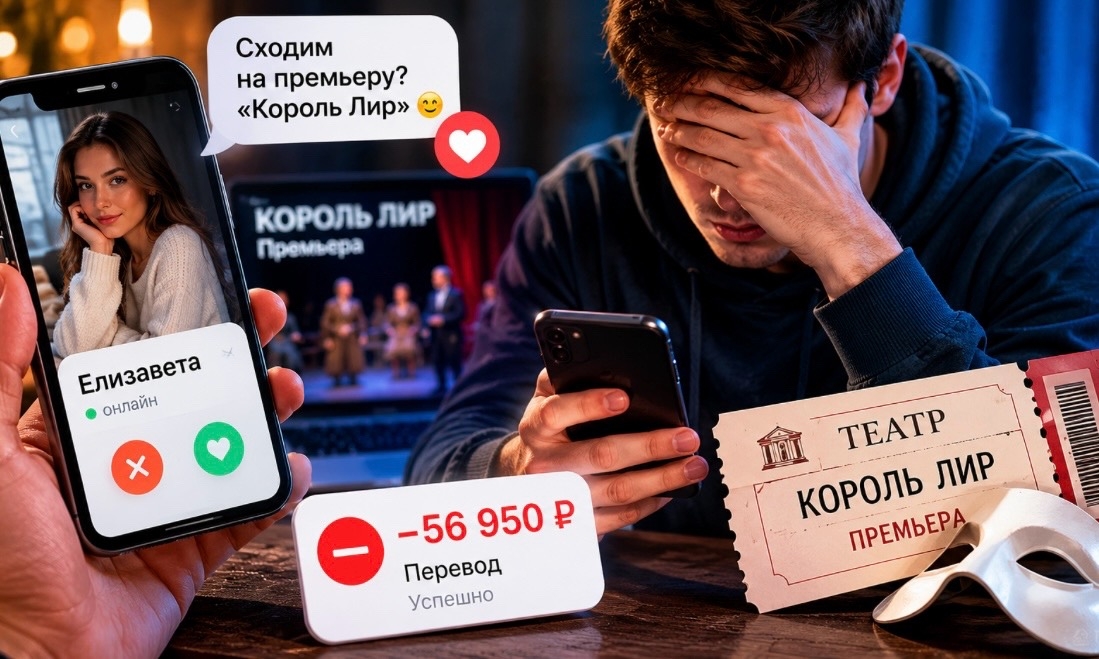 Житель Петрозаводска потерял почти 57 тысяч рублей после знакомства с девушкой в интернете