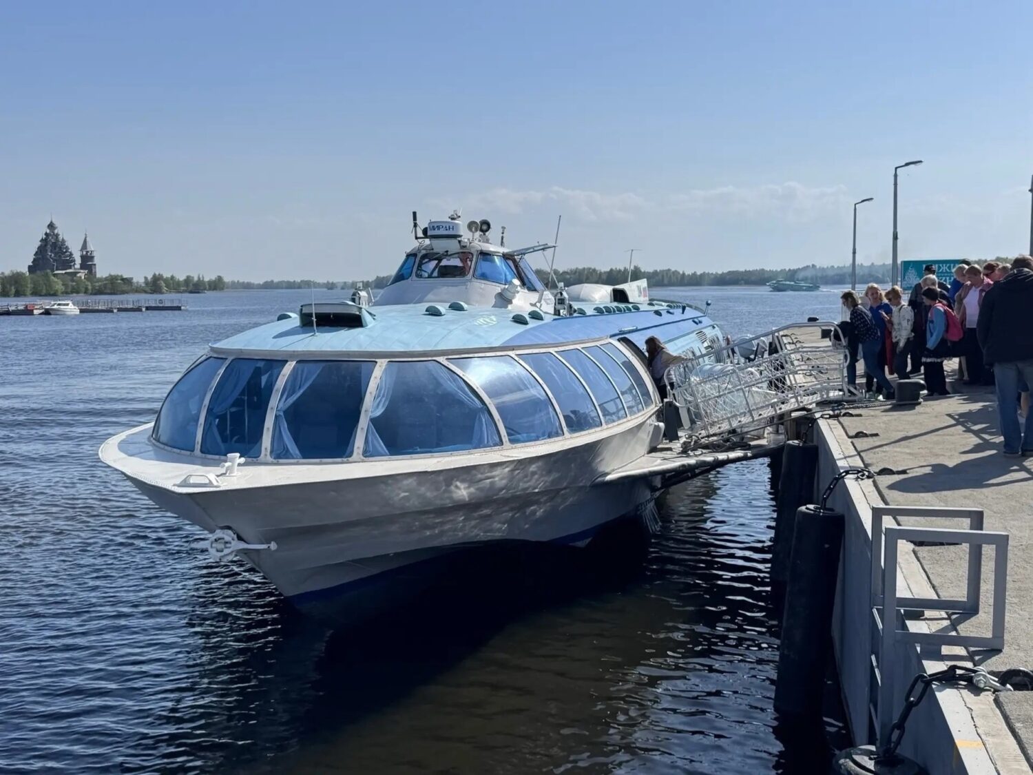 Изменилось расписание рейсов между Петрозаводском, Кижами и Сенной Губой