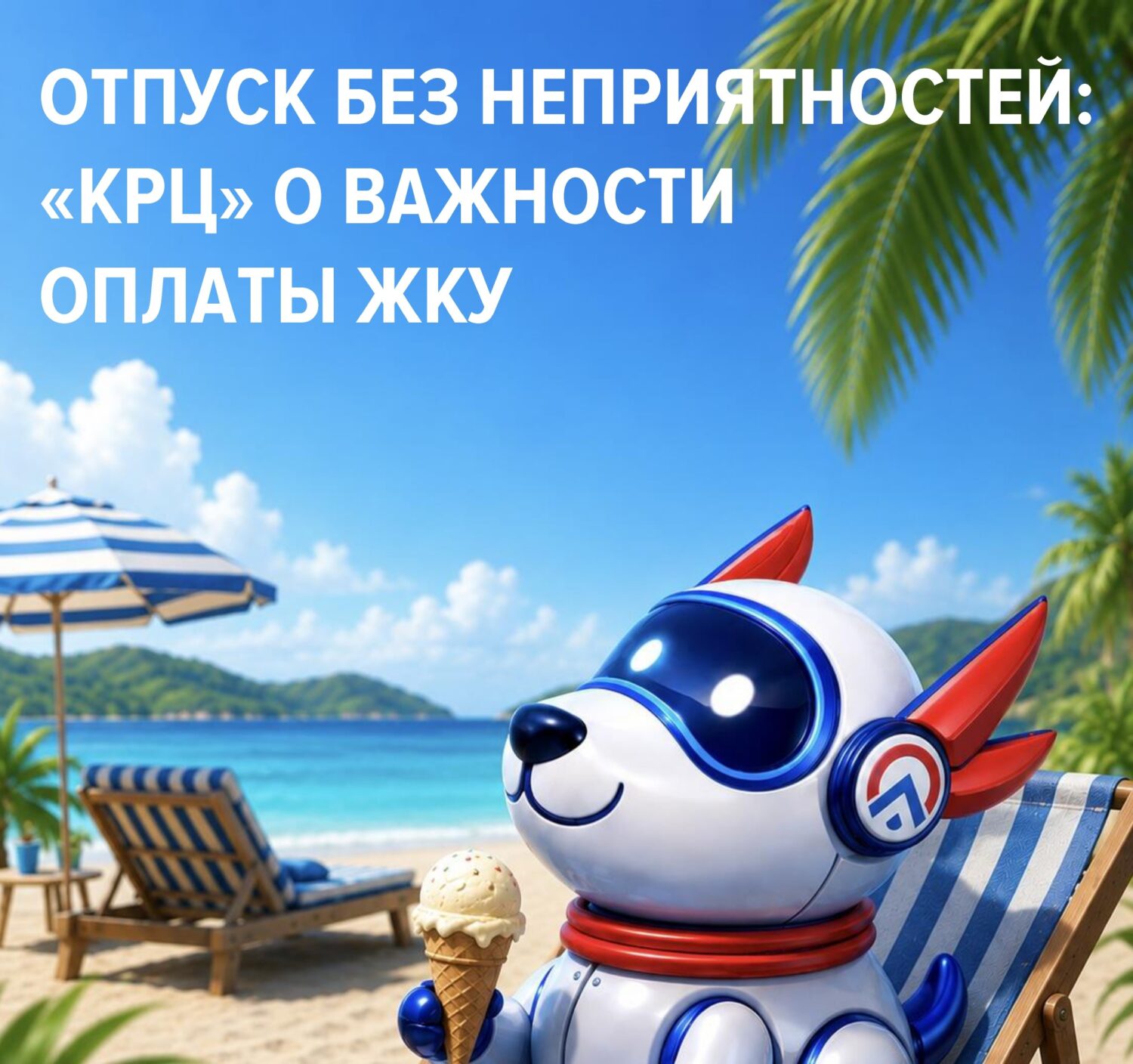 Отпуск без неприятностей: «КРЦ» напоминает о важности оплаты ЖКУ