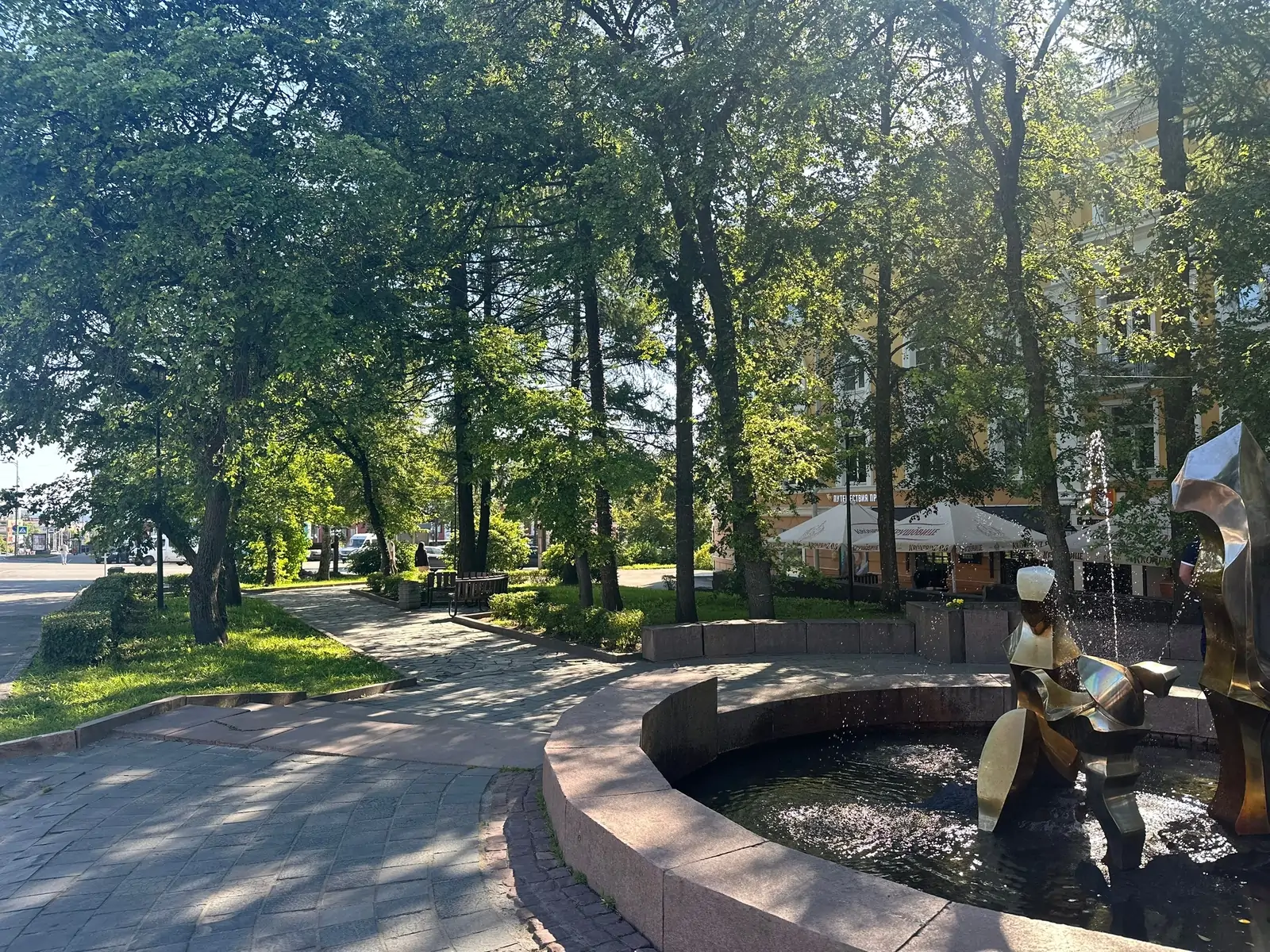 Центральный сквер Петрозаводска выложат гранитом