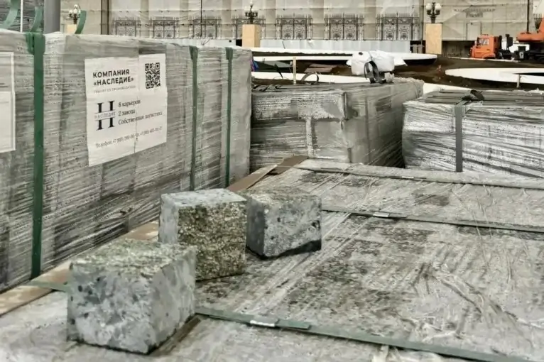 Карельский гранит станет частью нового фонтана в московском парке Горького