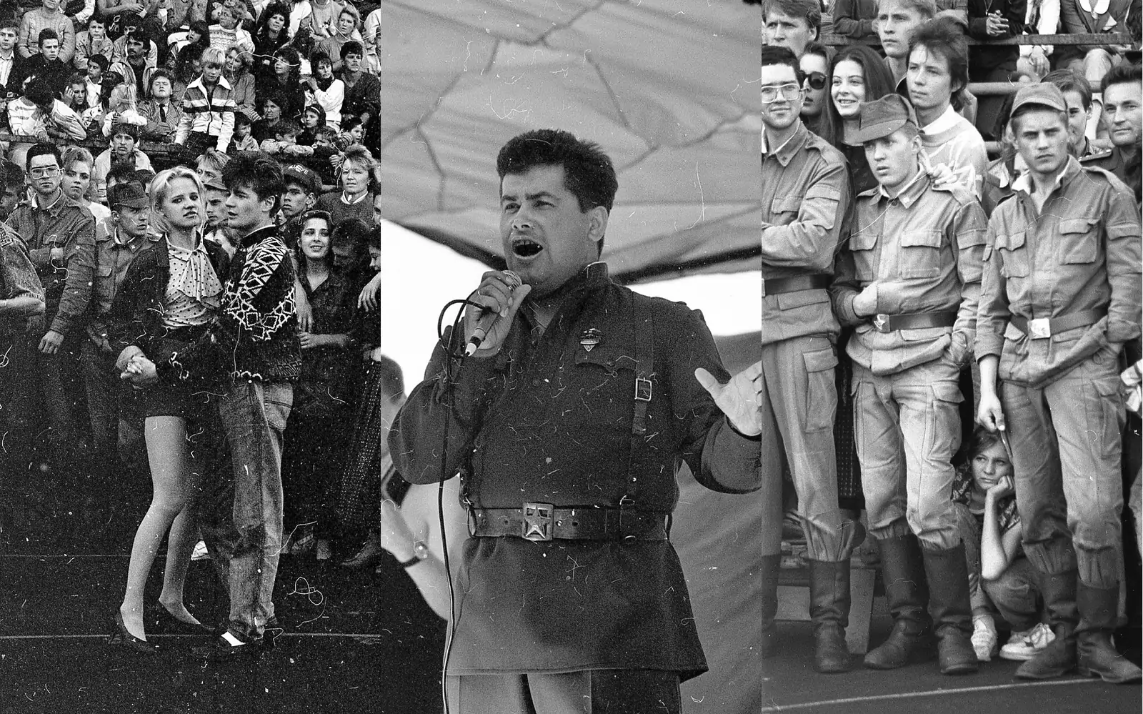 Найди себя: опубликованы архивные фото с концерта группы «Любэ» в 90-е в Петрозаводске
