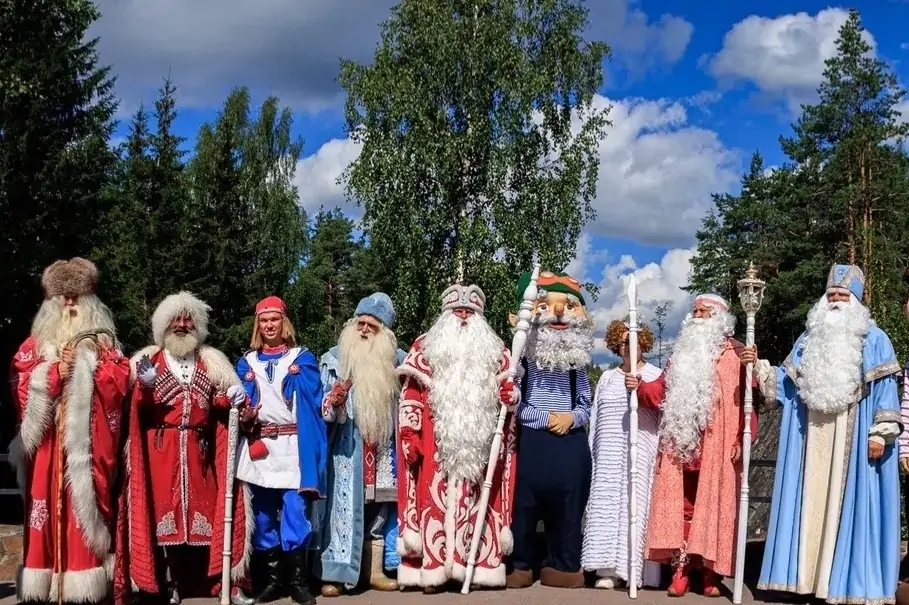 Деды Морозы со всей России приедут в августе в Карелию