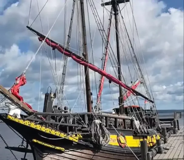 Копию старинного коча спустят на воду в Петрозаводске