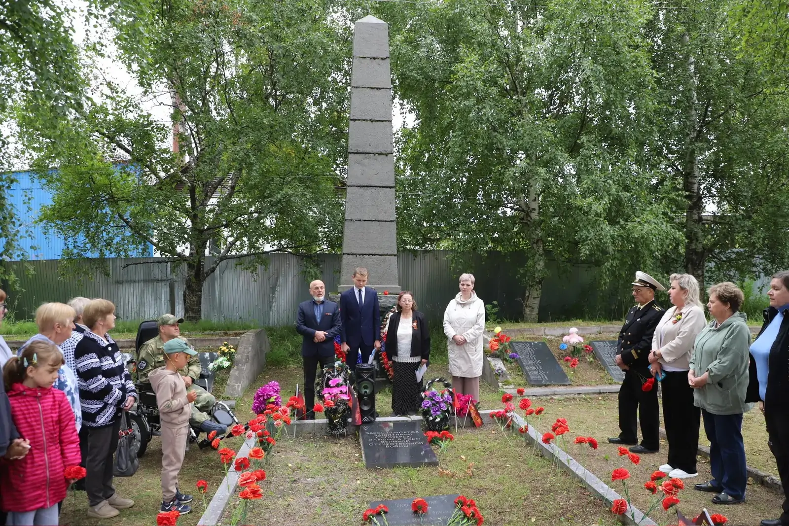 Память павших партизан почтили в Паданах
