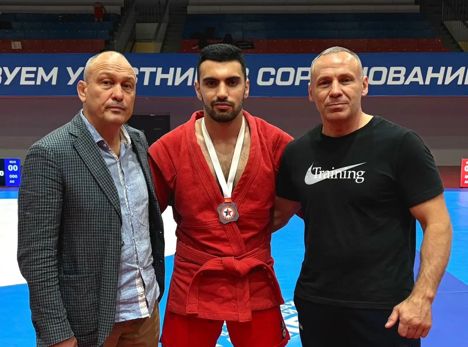 Самбист из Карелии завоевал серебро международного турнира в Кстово