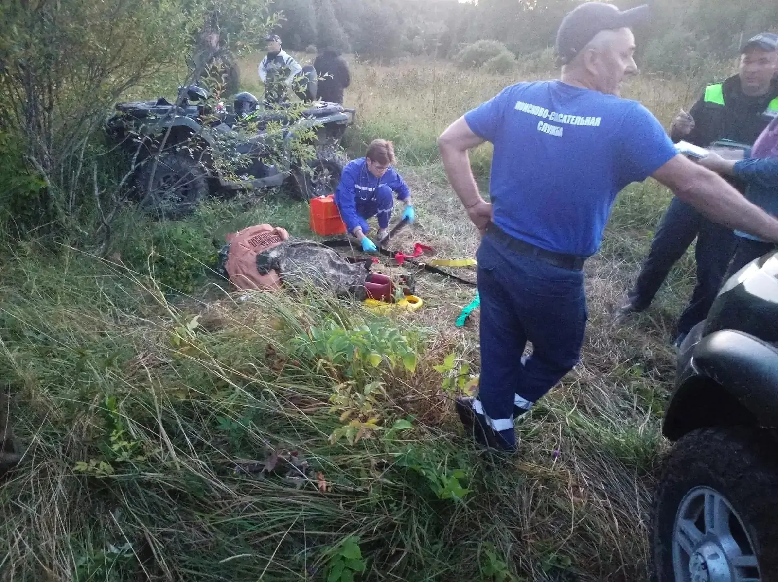 В Карелии спасли упавшую с квадроцикла девушку с тяжёлой травмой