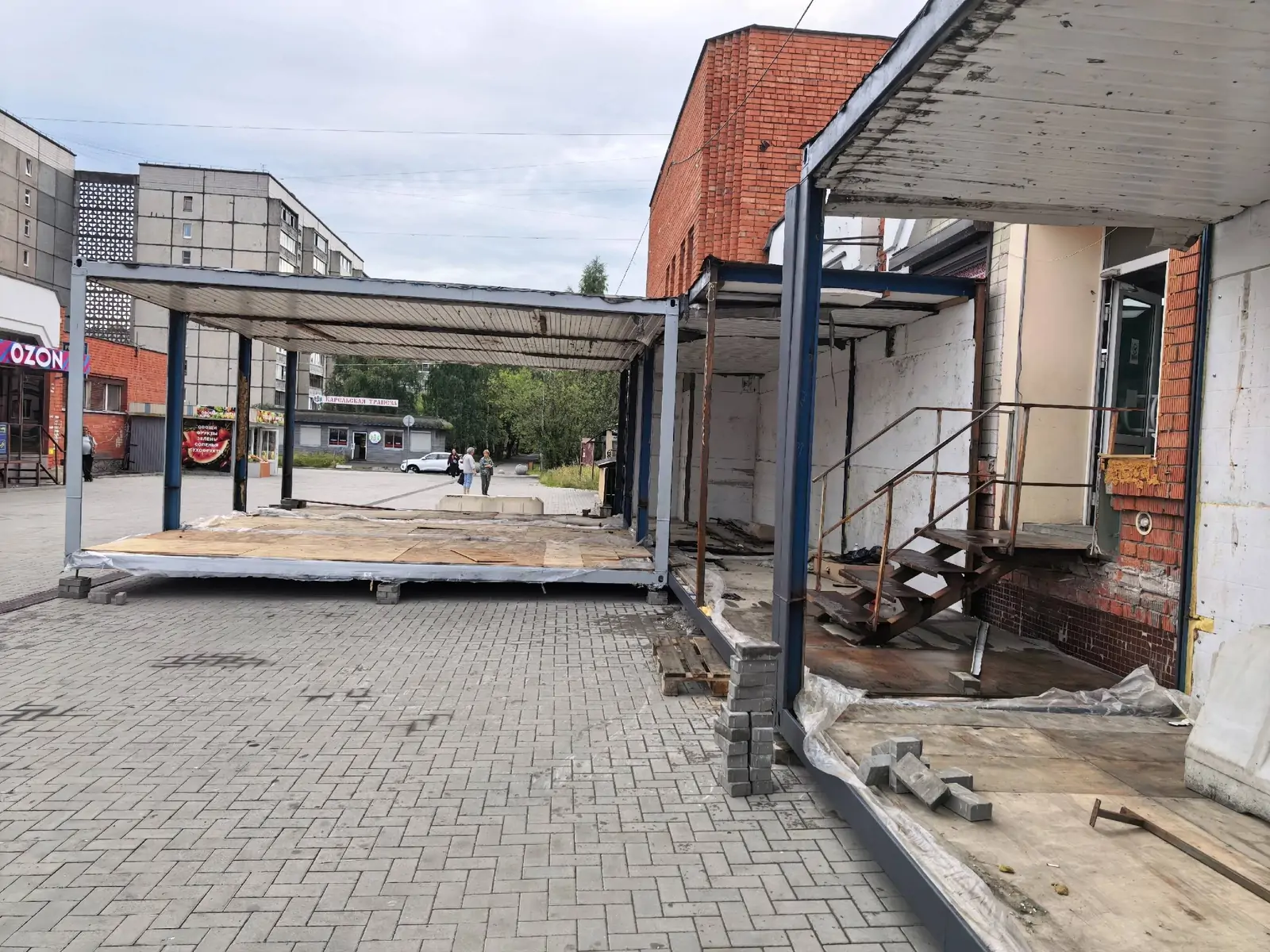 Стало известно, когда снесут самострой на Почтовой площади Петрозаводска