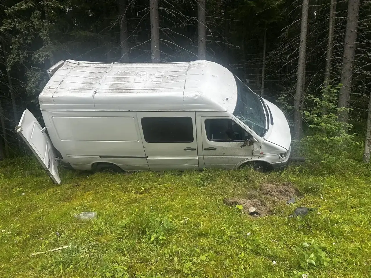 Появились подробности аварии с микроавтобусом под Петрозаводском