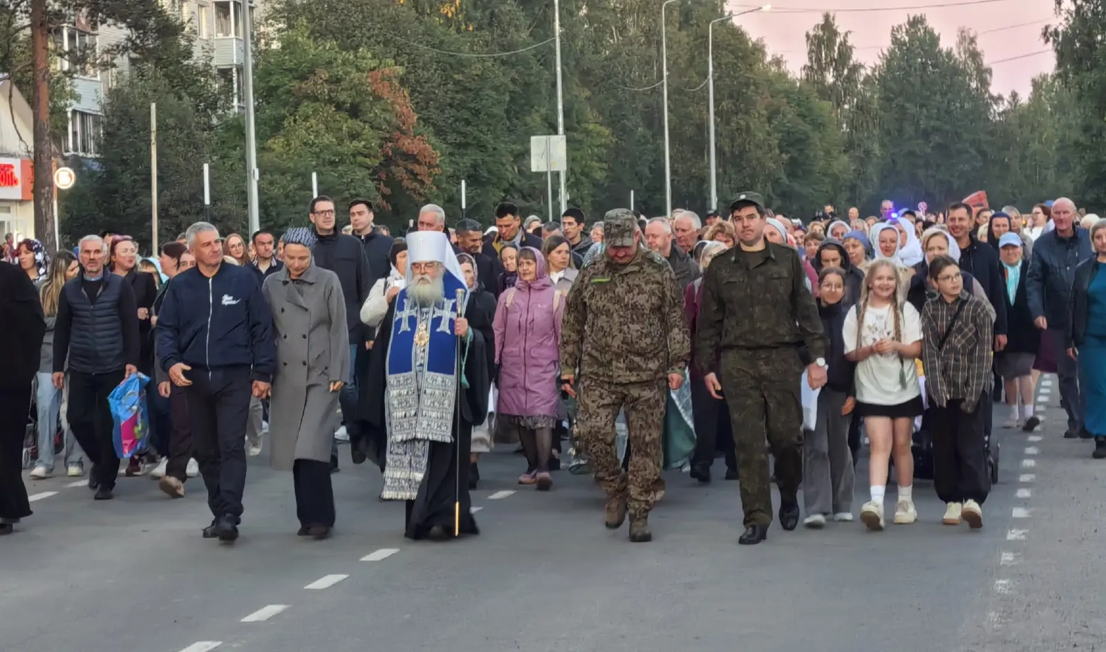 Первый общегородской крестный ход прошел в Суоярви