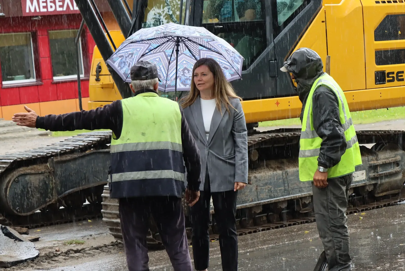 Главную улицу в Суоярви масштабно обновляют ко Дню Карелии